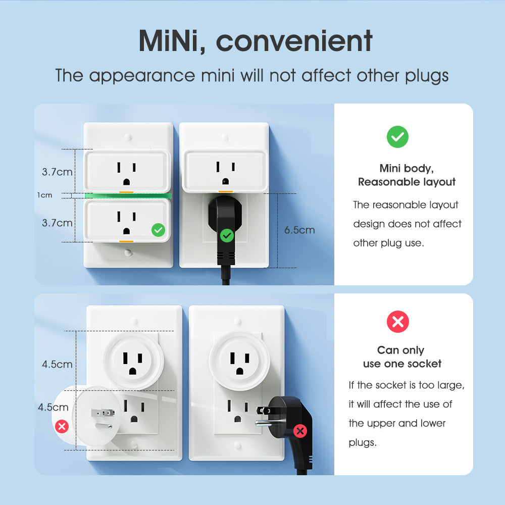 Wireless WiFi Smart US-Standard Socket Plug